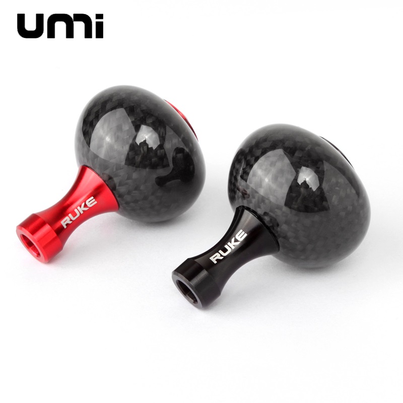 Trolling Reel - Umi DIY Visreel Carbon Knop Inclusief