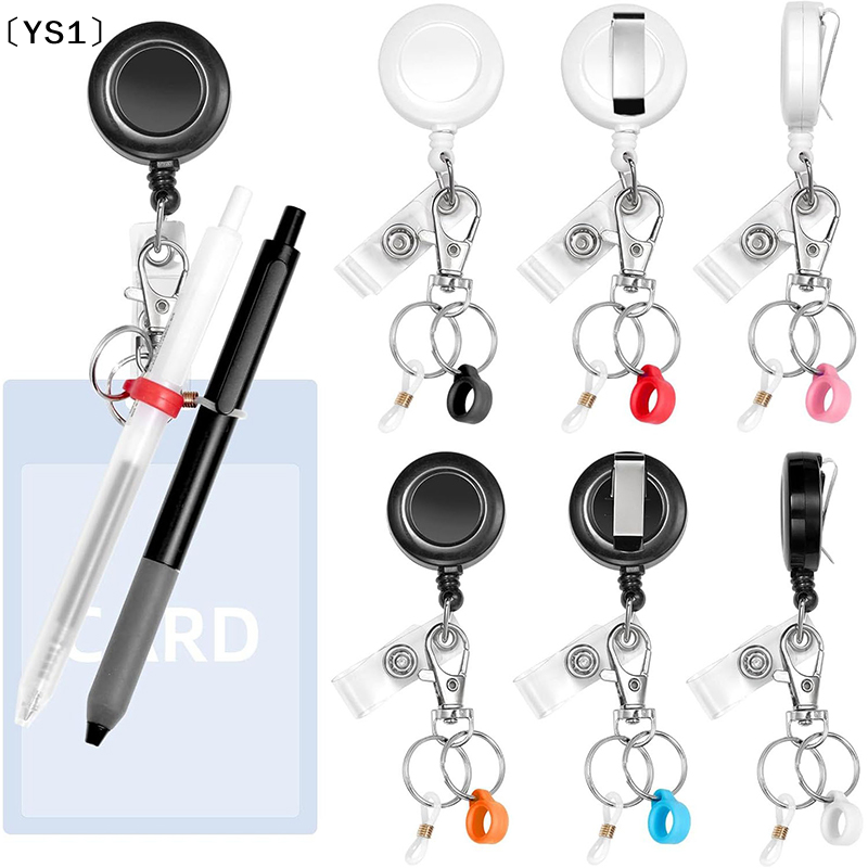 Penn Reel Fierce - 〔YS1〕Intrekbare penhouder sleutelhanger trekbadgehouder ID-bandje naamkaart