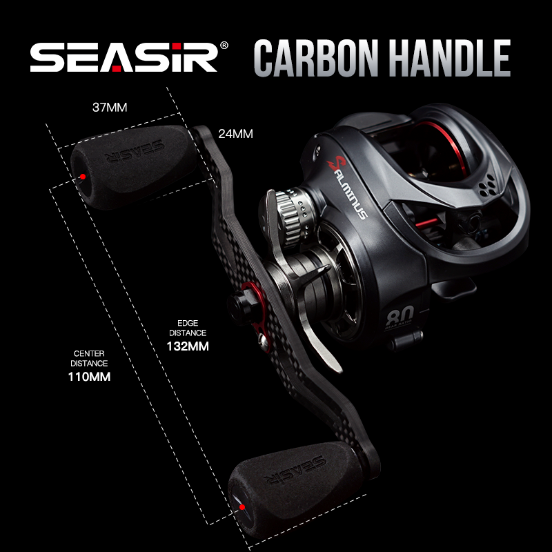 Abu Garcia Reel Max - Seasir Salminus Baitcasting Reel Metalen Aluminium