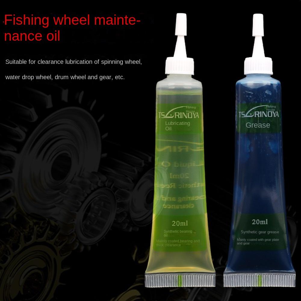 1 set: smeervet voor vismolens - Reel Lubricant recensie en prijs