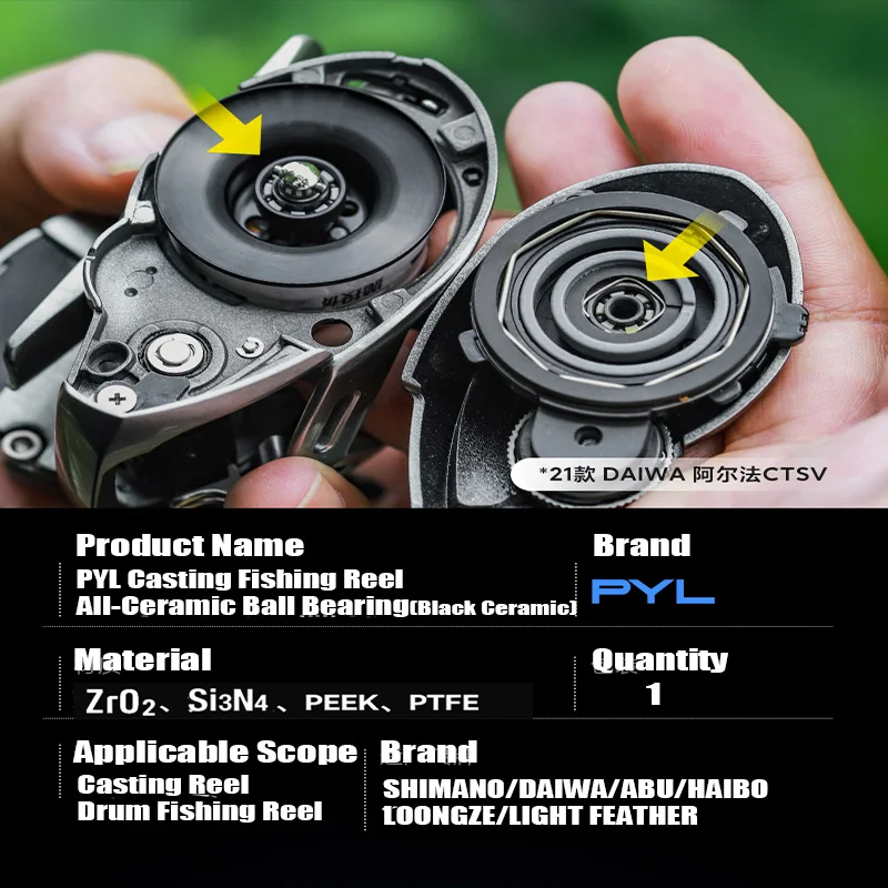 PYL Cast Fishing Reel, volledi - Reel Repair Kit recensie en prijs