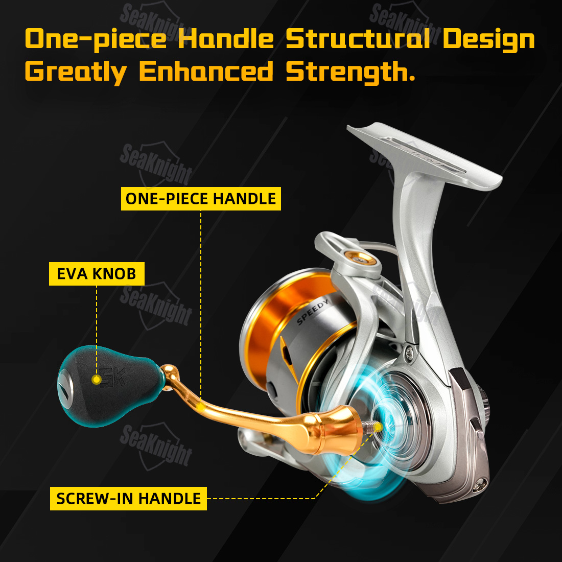 SeaKnight Merk Speedy SAW Zout - Daiwa Reel Fuego recensie en prijs