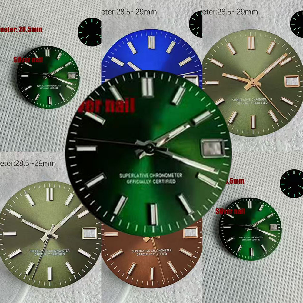 NH35 S Logo Datum Groen 28,5mm - Reel Case recensie en prijs