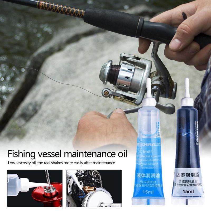 Visserij Haspel Onderhoud Olie - Reel Lubricant recensie en prijs
