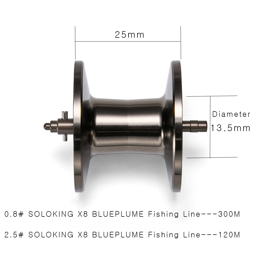 SOLOKING ASHMOON diepe spoel 5 - Reel Drag Knob recensie en prijs