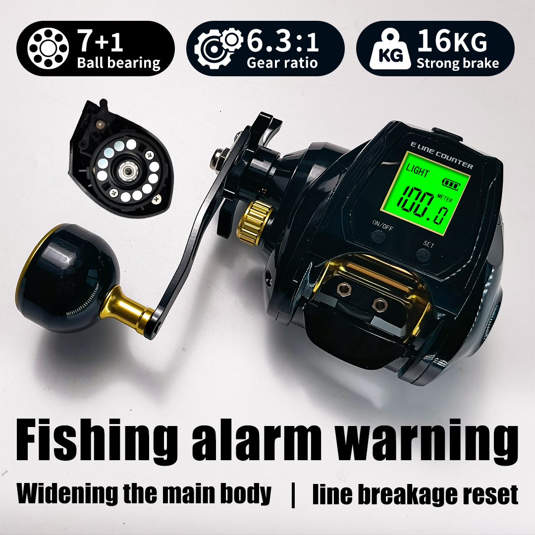 16 kilogram remkracht, overbre - Trolling Reel recensie en prijs